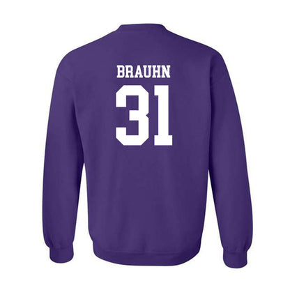 UST - NCAA Baseball : Nick Brauhn - Crewneck Sweatshirt-1