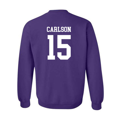 UST - NCAA Football : Will Carlson - Crewneck Sweatshirt-1