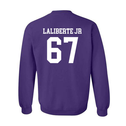 UST - NCAA Football : Jason Laliberte Jr - Crewneck Sweatshirt-1