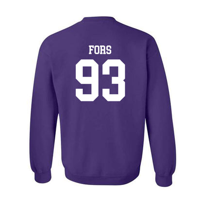 UST - NCAA Football : Lucas Fors - Crewneck Sweatshirt-1