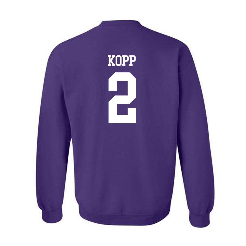 UST - NCAA Women's Volleyball : Allie Kopp - Crewneck Sweatshirt-1