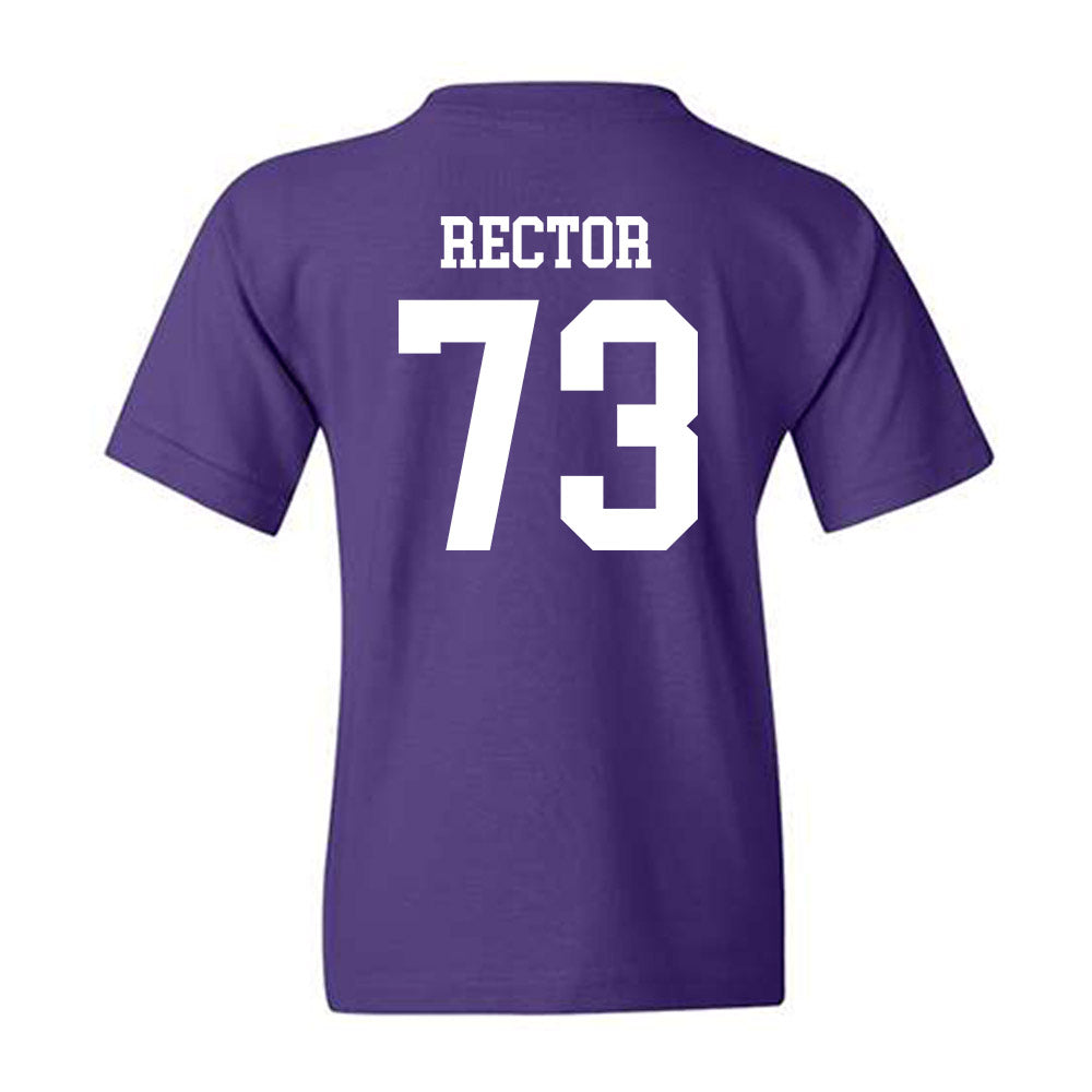UST - NCAA Football : Kaleb Rector - Youth T-Shirt-1