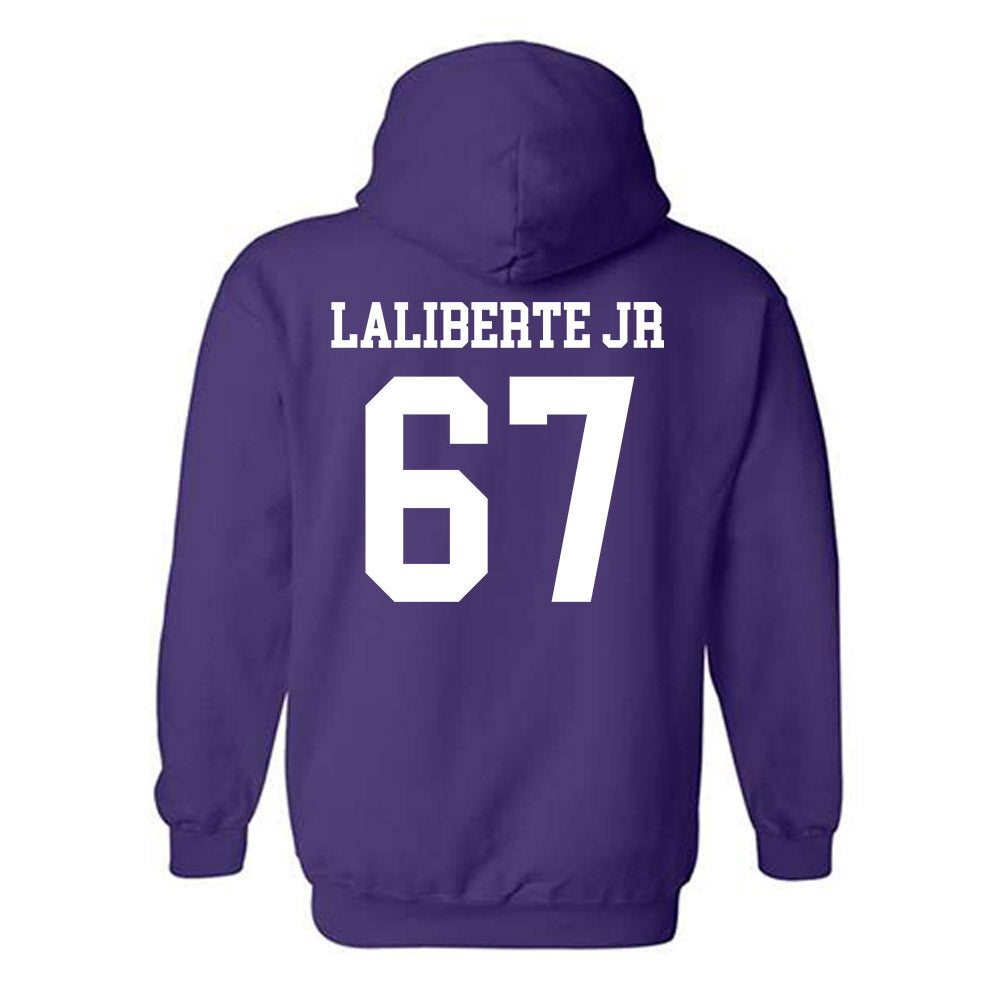 UST - NCAA Football : Jason Laliberte Jr - Hooded Sweatshirt-1