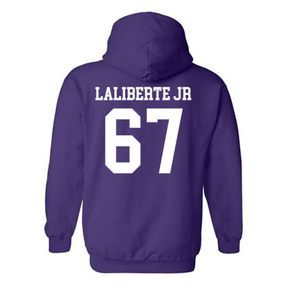 UST - NCAA Football : Jason Laliberte Jr - Hooded Sweatshirt-1