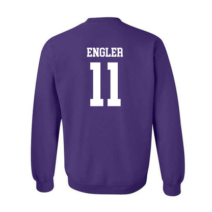 UST - NCAA Women's Ice Hockey : Maya Engler - Crewneck Sweatshirt-1