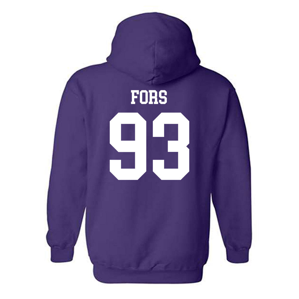 UST - NCAA Football : Lucas Fors - Hooded Sweatshirt-1