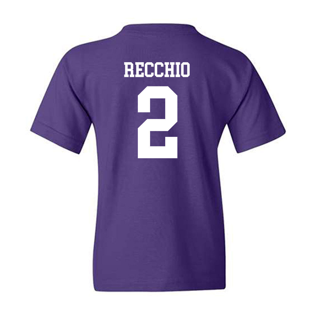 UST - NCAA Baseball : Tanner Recchio - Youth T-Shirt-1