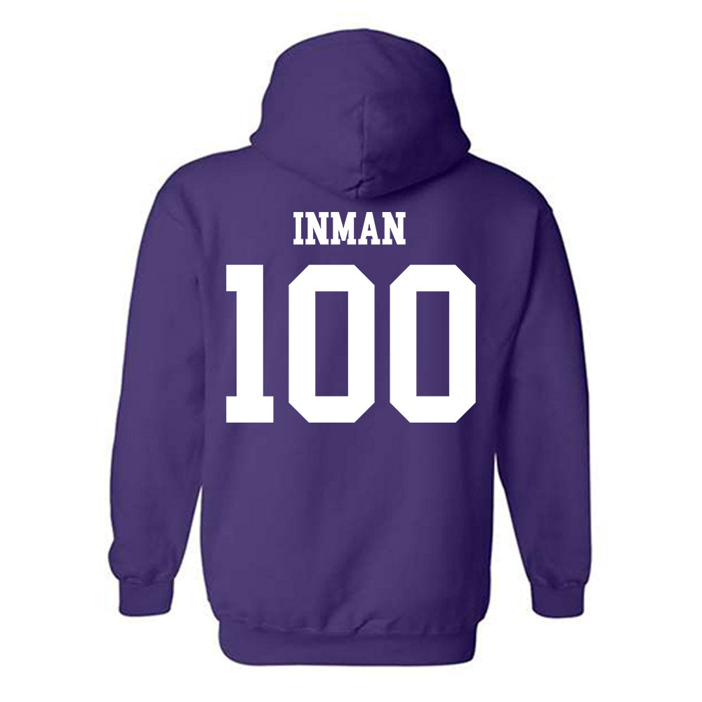 UST - NCAA Football : Maverick Inman - Hooded Sweatshirt-1