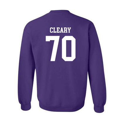 UST - NCAA Football : Hudson Cleary - Crewneck Sweatshirt-1