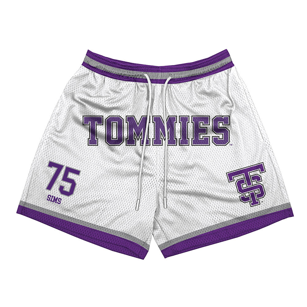 UST - NCAA Football : Ethan Sims - Shorts-0