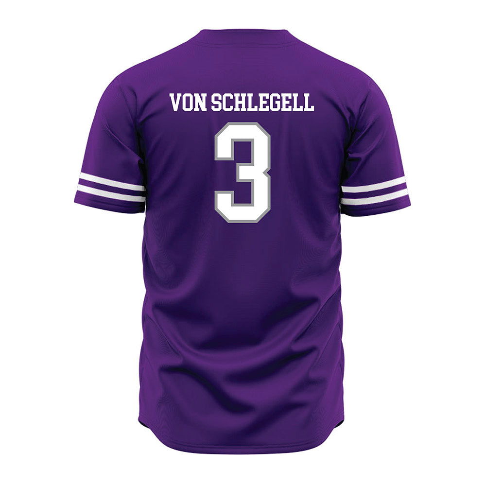 UST - NCAA Baseball : Zan von Schlegell - Jersey-1