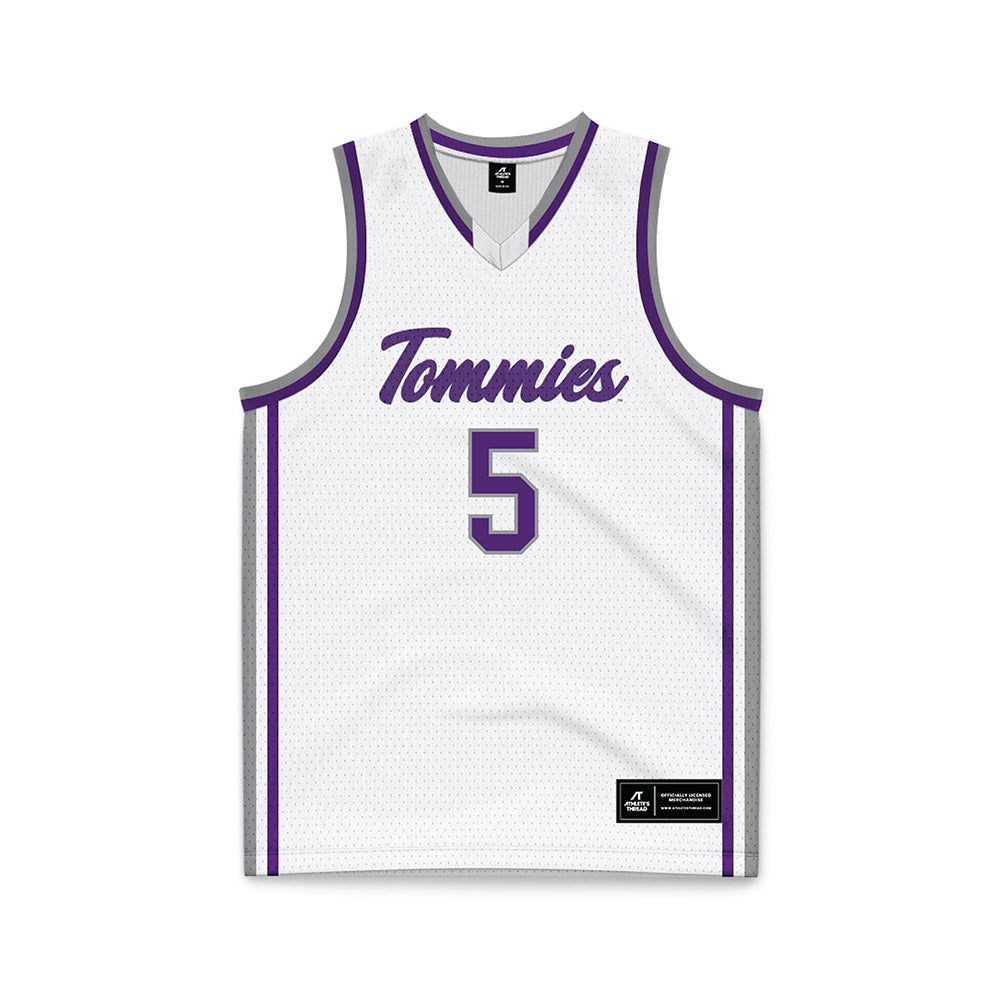 UST - NCAA Men's Basketball : Tim Franks - Basketball Jersey-0