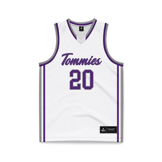 UST - NCAA Men's Basketball : Jack Tauer - Basketball Jersey-0