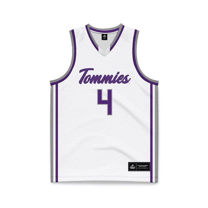 UST - NCAA Men's Basketball : Nolan Minessale - Basketball Jersey-0