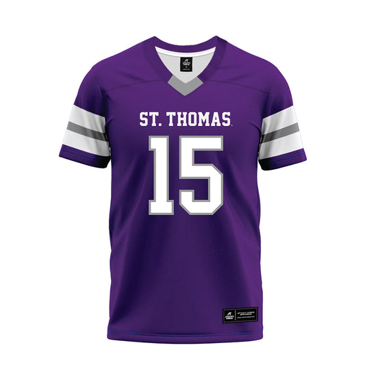 UST - NCAA Football : Pierce McCrary - Premium Football Jersey-0