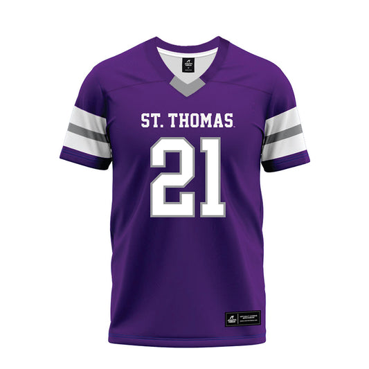 UST - NCAA Football : Preston Franklin - Premium Football Jersey-0