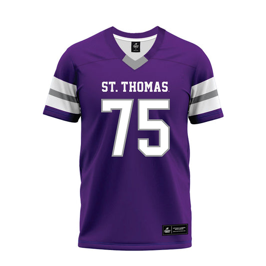 UST - NCAA Football : Ethan Sims - Premium Football Jersey-0