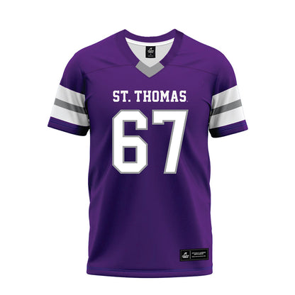 UST - NCAA Football : Jason Laliberte Jr - Premium Football Jersey-0