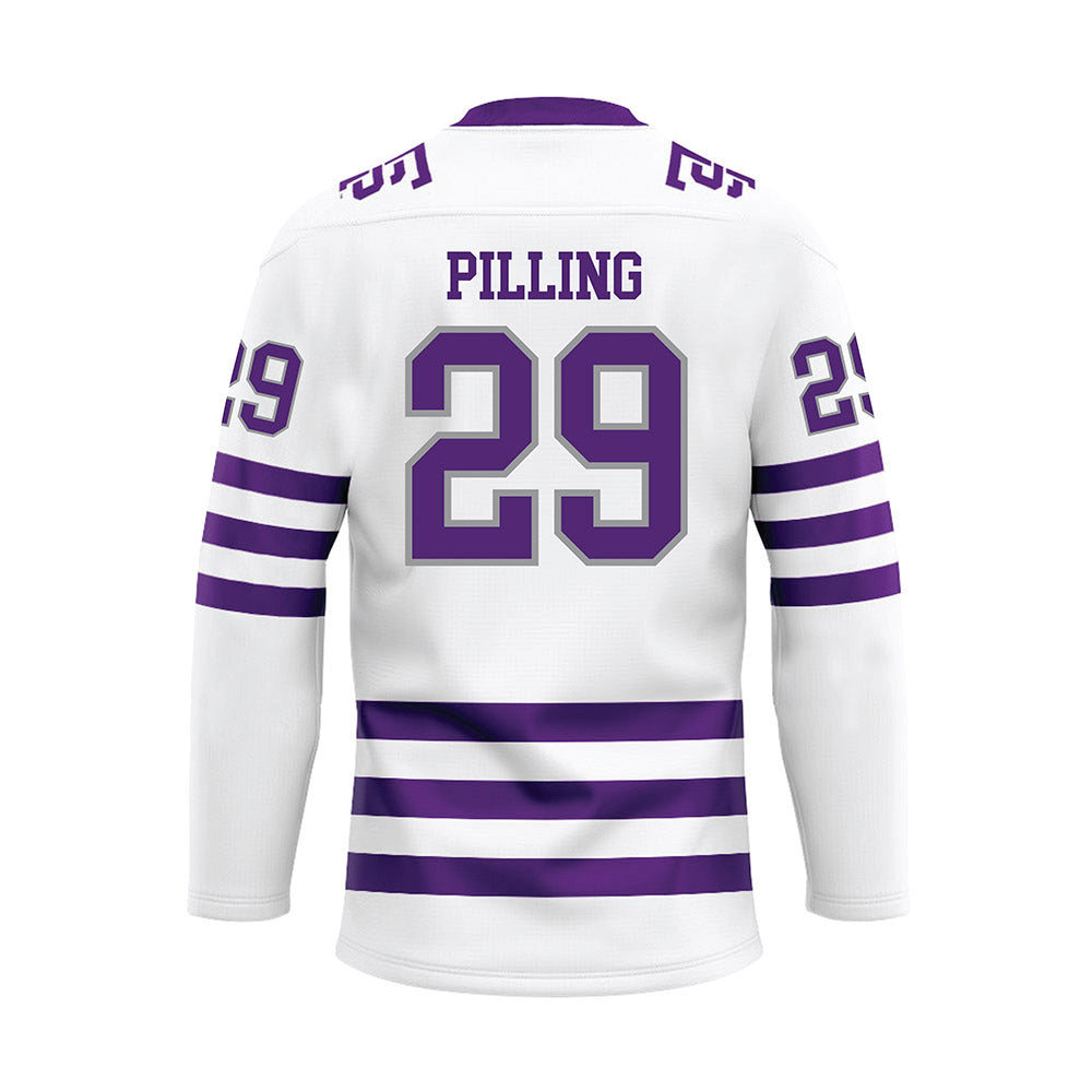 UST - NCAA Men's Ice Hockey : Nathan Pilling - Hockey Jersey-1
