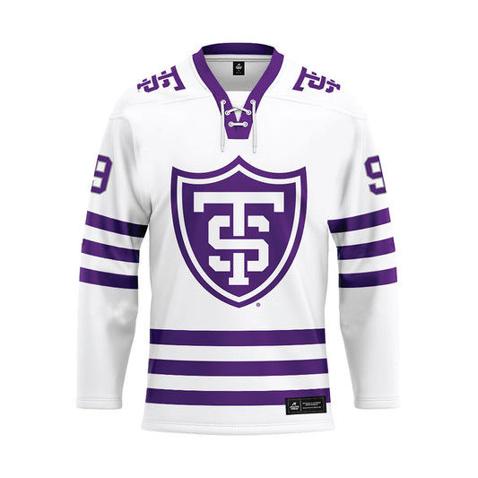 UST - NCAA Men's Ice Hockey : Casy Laylin - Hockey Jersey-0