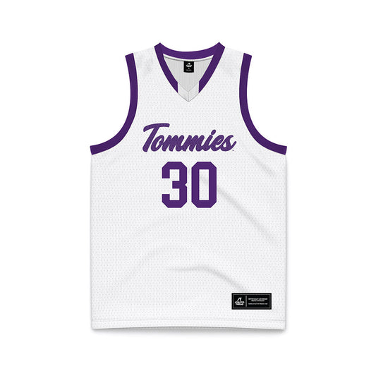 UST - NCAA Women's Basketball : Laura Hauge - Basketball Jersey-0