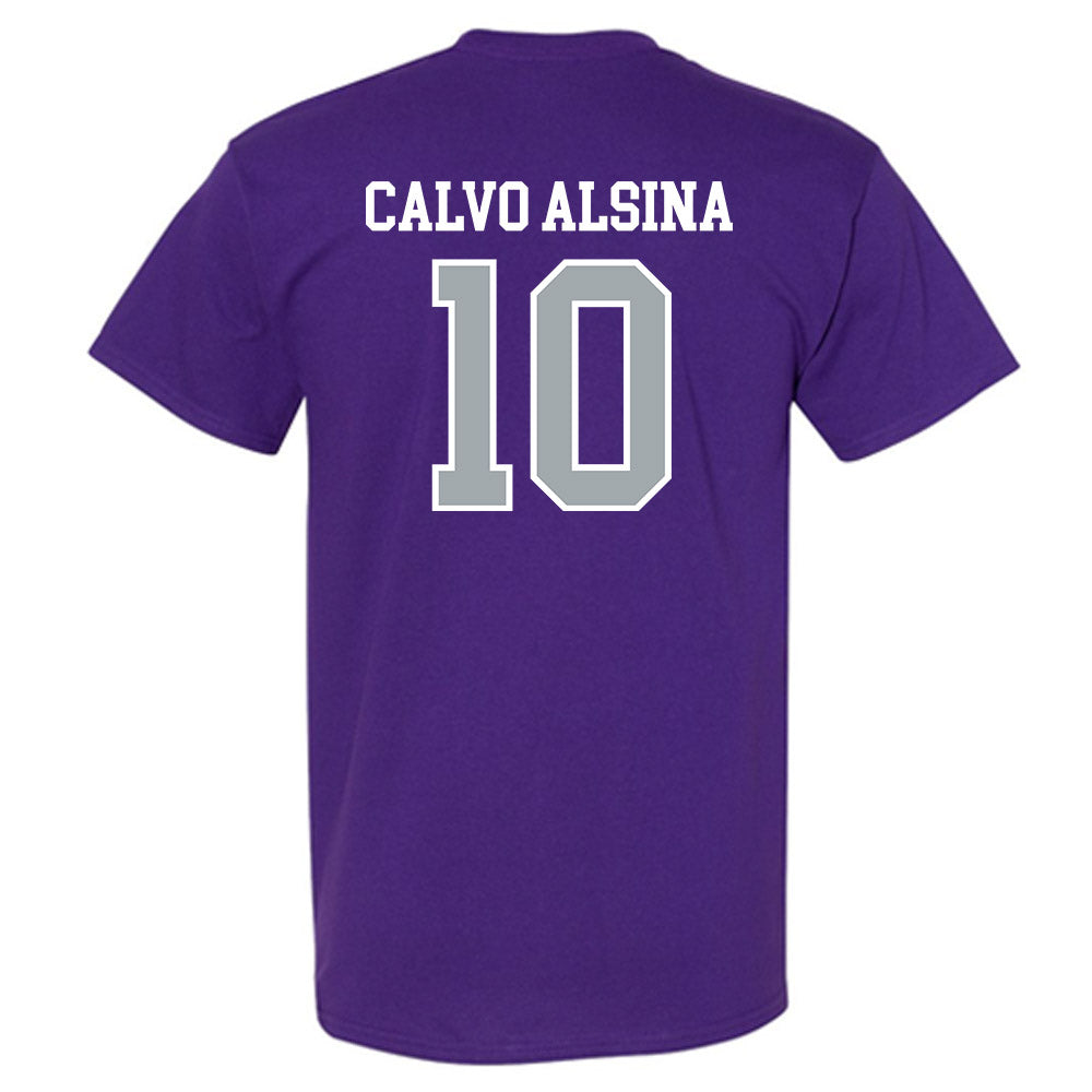 UW-Whitewater - NCAA Men's Soccer : Nil Calvo Alsina - T-Shirt-1