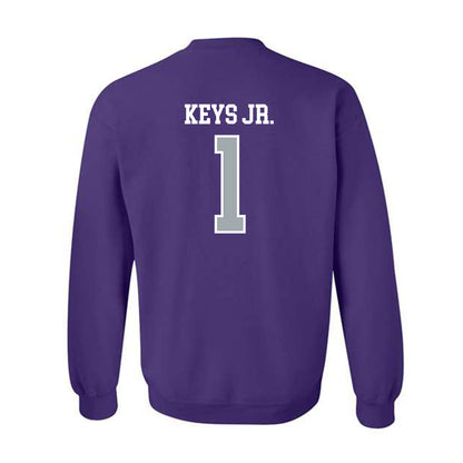 UW-Whitewater - NCAA Men's Basketball : Agape Keys Jr. - Crewneck Sweatshirt-1
