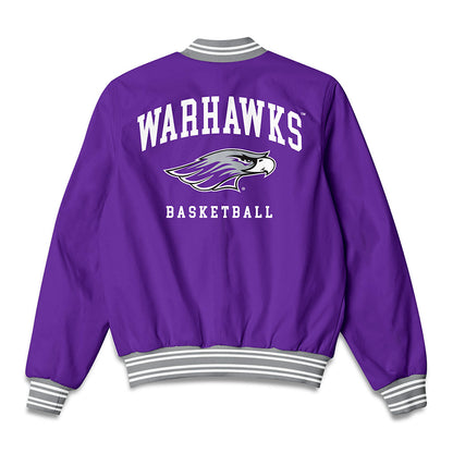 UW-Whitewater - NCAA Men's Basketball : Agape Keys Jr. - Bomber Jacket-1