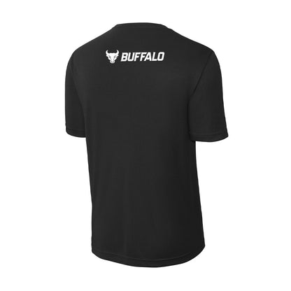 Buffalo - NCAA Football : Kobe Stewart - Player Illustration Activewear T-Shirt-1