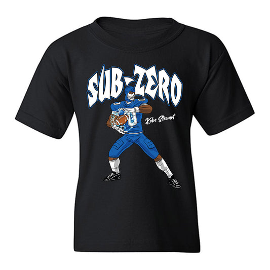 Buffalo - NCAA Football : Kobe Stewart - Player Illustration Youth T-Shirt-0