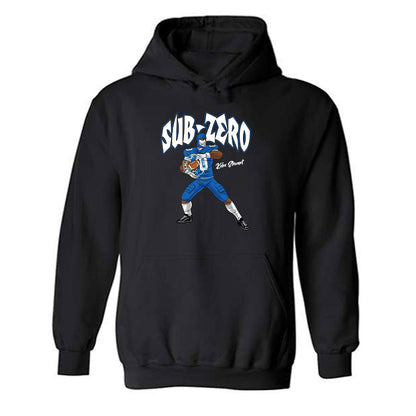 Buffalo - NCAA Football : Kobe Stewart - Player Illustration Hooded Sweatshirt-0