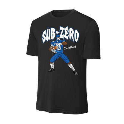 Buffalo - NCAA Football : Kobe Stewart - Player Illustration Activewear T-Shirt-0