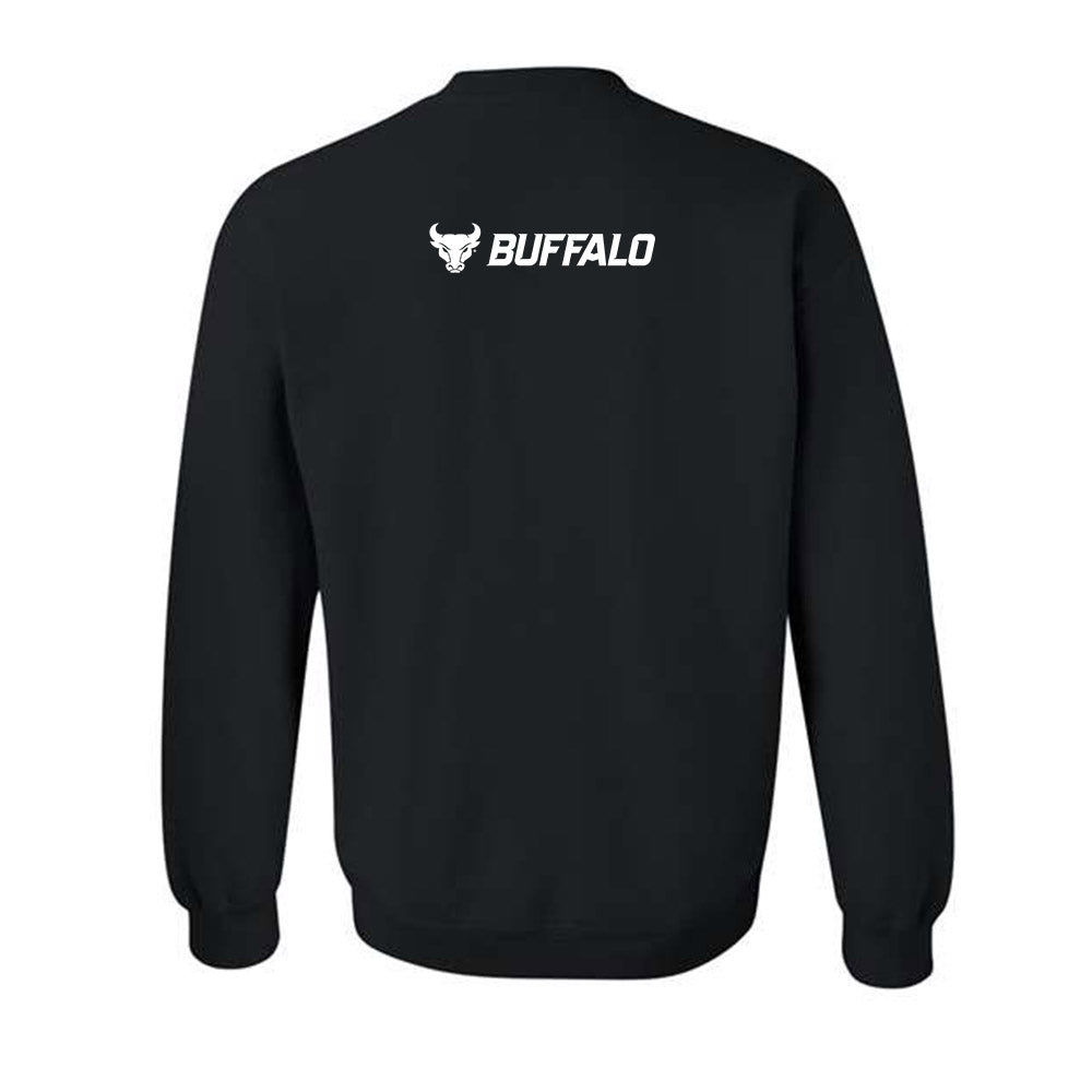 Buffalo - NCAA Football : Kobe Stewart - Player Illustration Crewneck Sweatshirt-1