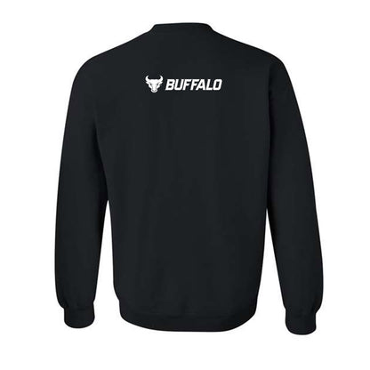 Buffalo - NCAA Football : Kobe Stewart - Player Illustration Crewneck Sweatshirt-1