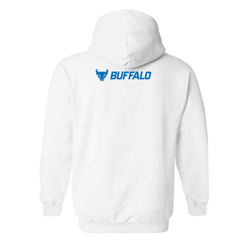 Buffalo - NCAA Football : Kobe Stewart - Player Illustration Hooded Sweatshirt-1