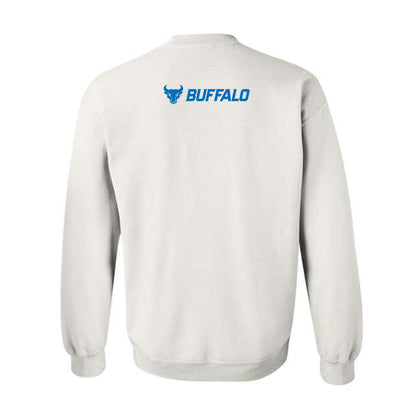 Buffalo - NCAA Football : Kobe Stewart - Player Illustration Crewneck Sweatshirt-1