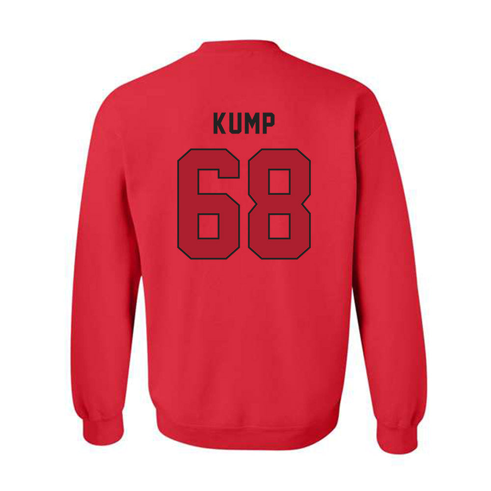 Utah - NCAA Football : Jaren Kump - Veterans Day v1 Crewneck Sweatshirt-3