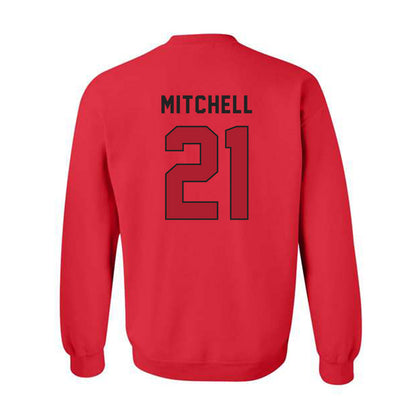 Utah - NCAA Football : Michael Mitchell - Veterans Day v1 Crewneck Sweatshirt-3