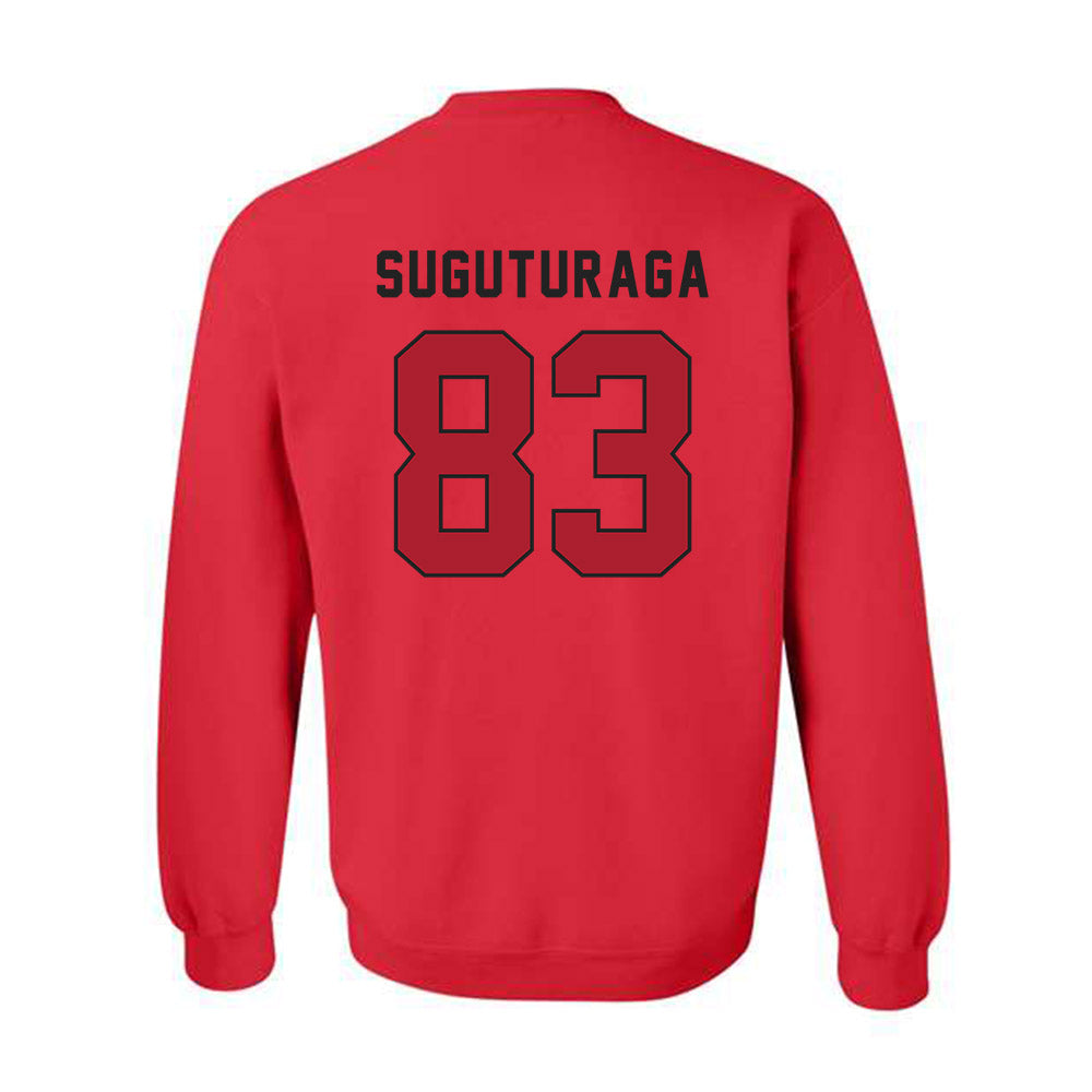 Utah - NCAA Football : Miki Suguturaga - Veterans Day v1 Crewneck Sweatshirt-2