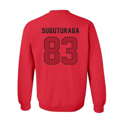 Utah - NCAA Football : Miki Suguturaga - Veterans Day v1 Crewneck Sweatshirt-2