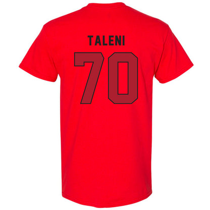 Utah - NCAA Football : Alma-Spencer Taleni - Veterans Day v1 T-Shirt-3