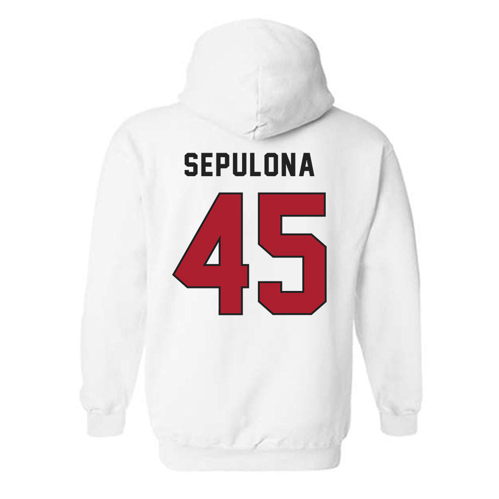 Utah - NCAA Football : Pupualii Sepulona - Veterans Day v1 Hooded Sweatshirt-1