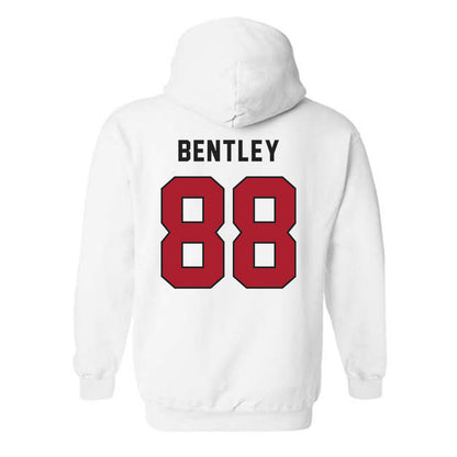 Utah - NCAA Football : Dallen Bentley - Veterans Day v1 Hooded Sweatshirt-1