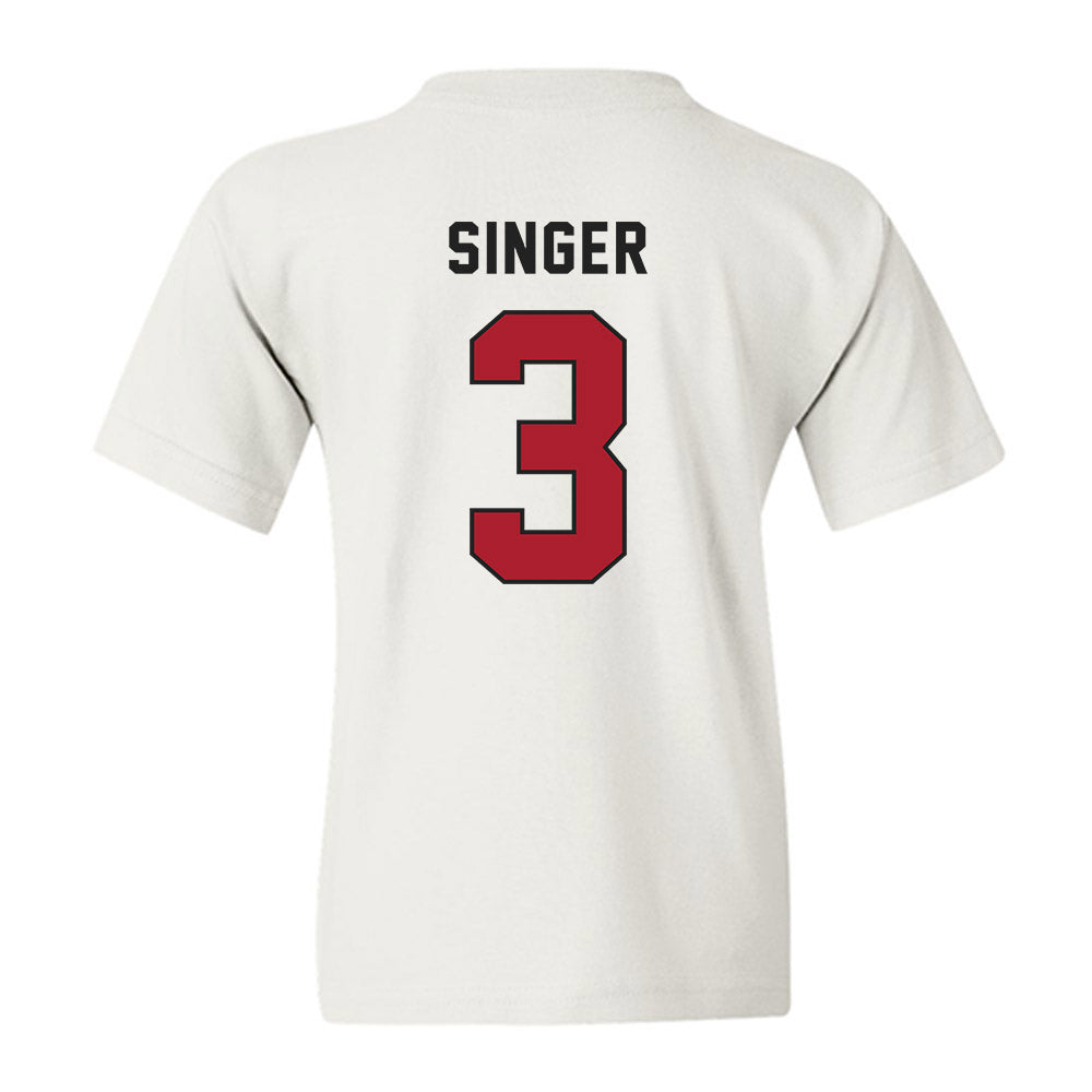 Utah - NCAA Football : Dorian Singer - Veterans Day v1 Youth T-Shirt-3