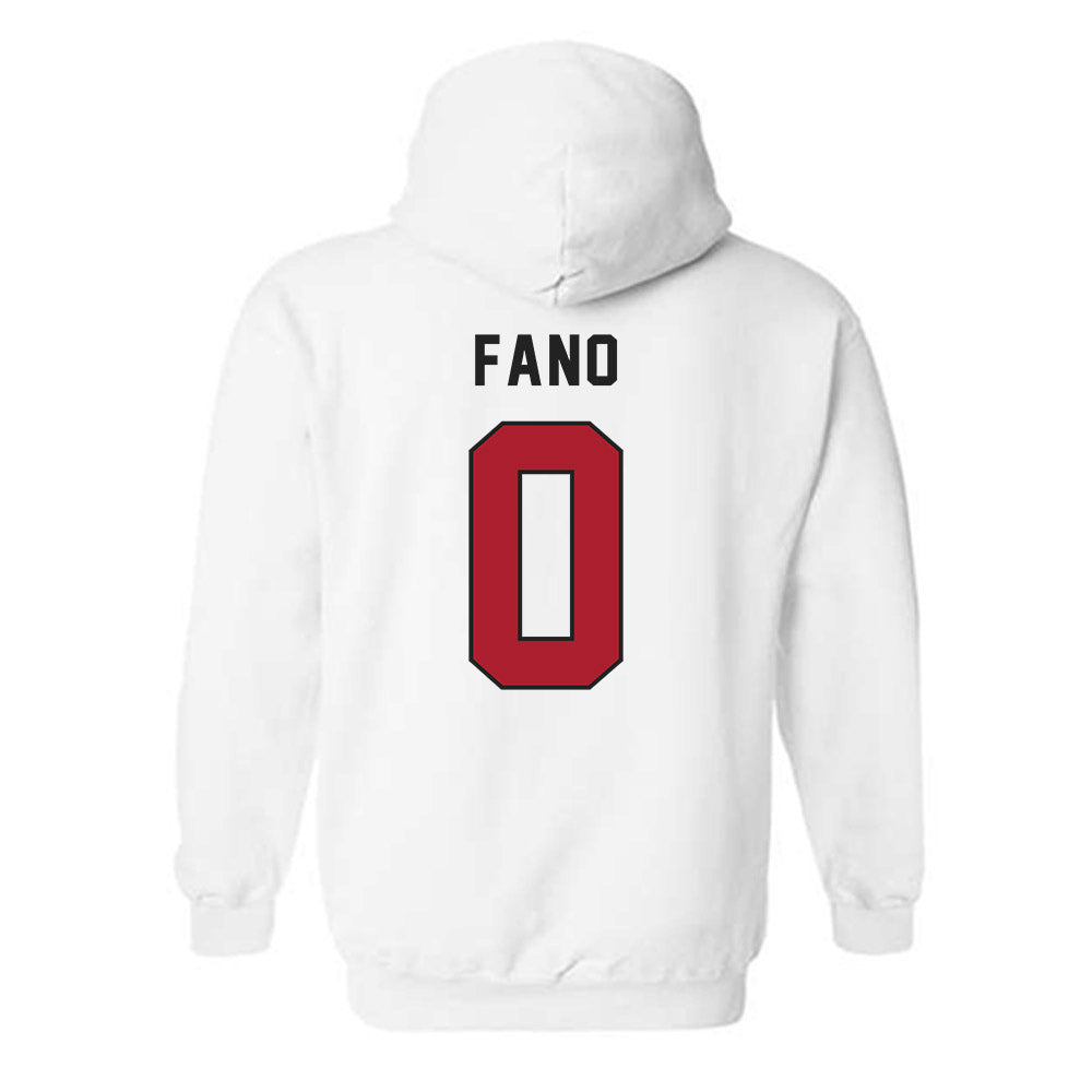 Utah - NCAA Football : Logan Fano - Veterans Day v1 Hooded Sweatshirt-2