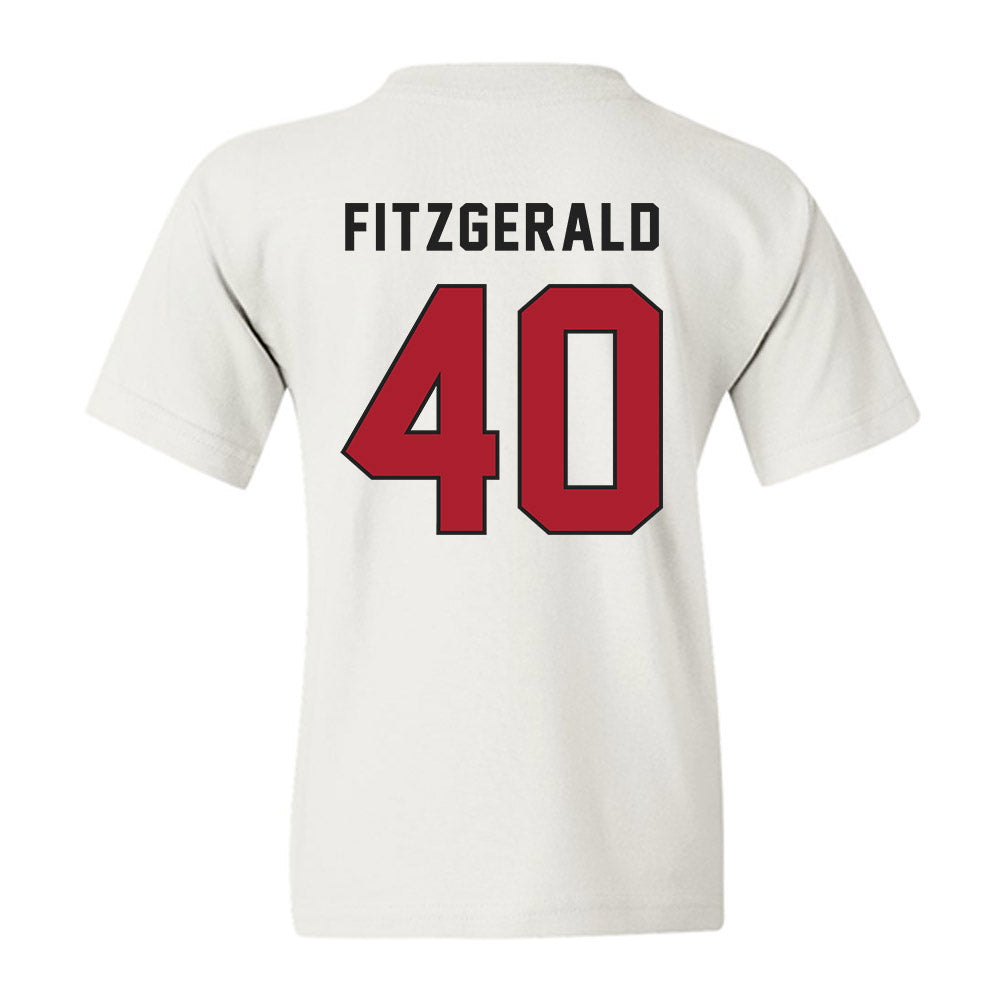 Utah - NCAA Football : Paul Fitzgerald - Veterans Day v1 Youth T-Shirt-3