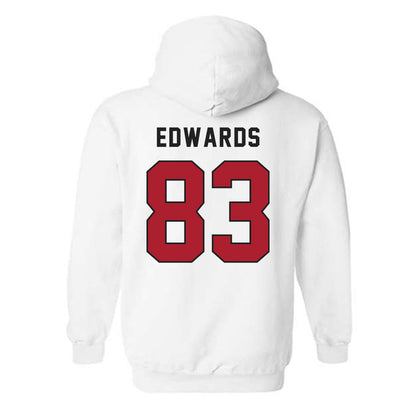 Utah - NCAA Football : Collin Edwards - Veterans Day v1 Hooded Sweatshirt-3