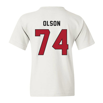 Utah - NCAA Football : Keith Olson - Veterans Day v1 Youth T-Shirt-3