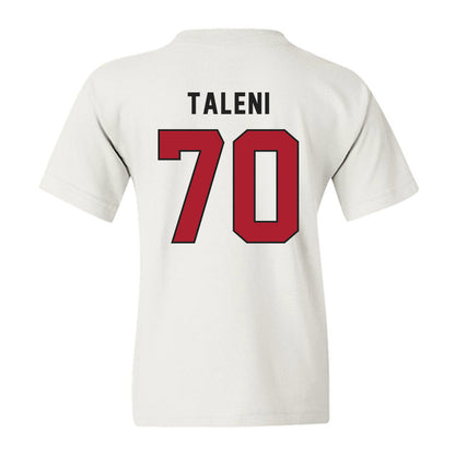 Utah - NCAA Football : Alma-Spencer Taleni - Veterans Day v1 Youth T-Shirt-3