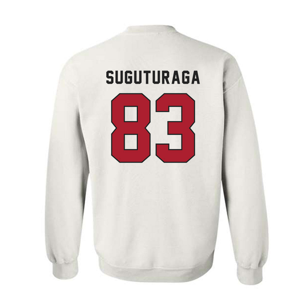 Utah - NCAA Football : Miki Suguturaga - Veterans Day v1 Crewneck Sweatshirt-3